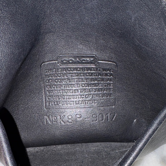 Coach Black Leather Mini Crossbody - Picture 2 of 4
